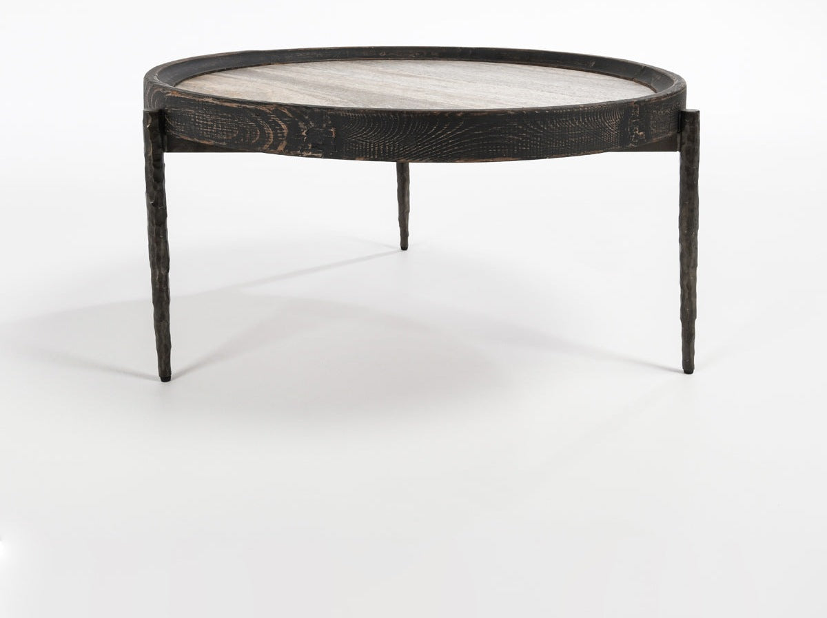 Dakota Round Coffee Table - Ornate Home