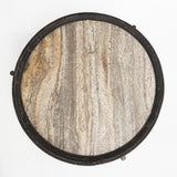 Dakota Round Coffee Table - Ornate Home