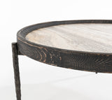 Dakota Round Coffee Table - Ornate Home