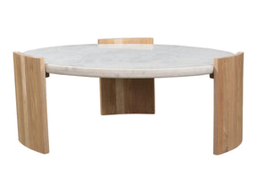 Dala White Coffee Table - Ornate Home
