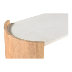 Dala White Console Table - Ornate Home