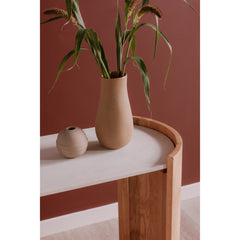 Dala White Console Table - Ornate Home