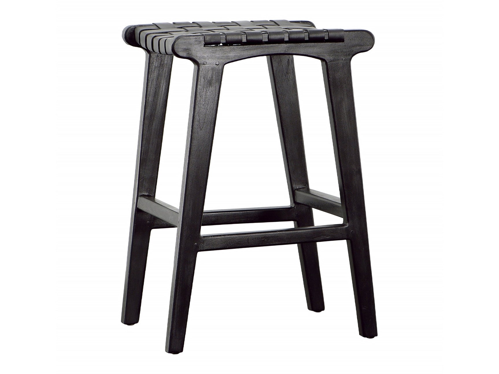 Dale Black Counter Stool - Ornate Home