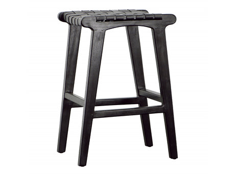 Dale Black Counter Stool - Ornate Home