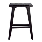 Dale Black Counter Stool - Ornate Home