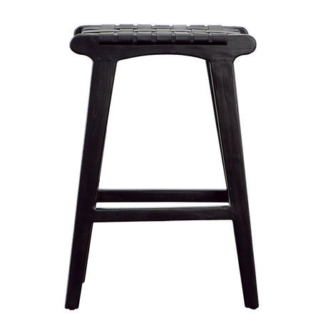 Dale Black Counter Stool - Ornate Home