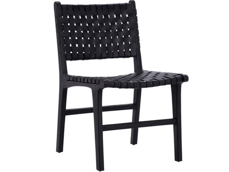 Dale Black/Natural Dining Chair - Ornate Home
