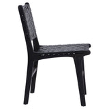 Dale Black/Natural Dining Chair - Ornate Home