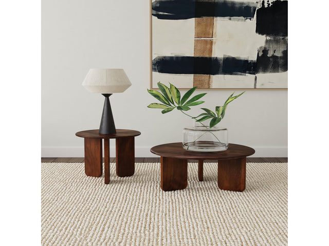 Dale Brown 2-piece Solid Wood Coffee and End Table Set - Ornate Home