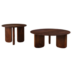 Dale Brown 2-piece Solid Wood Coffee and End Table Set - Ornate Home