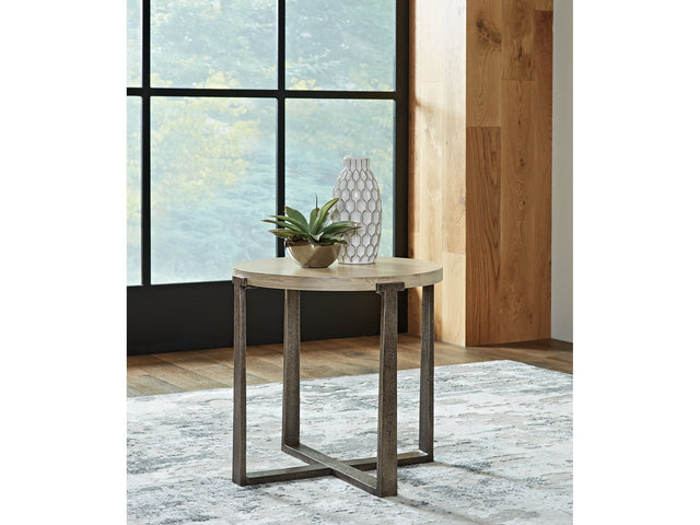 Dalenville Gray End Table - Ornate Home