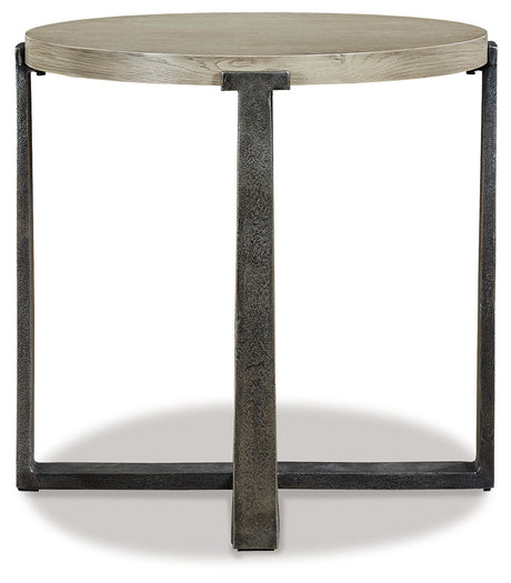 Dalenville Gray End Table - Ornate Home