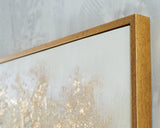 Dalewick Brown/Gray/Gold Finish Wall Art (Online Special Price) - Ornate Home