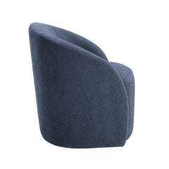 Dalhart Blue Swivel Chair - Ornate Home