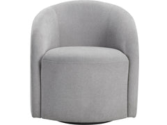 Dalhart Light Gray Swivel Chair - Ornate Home