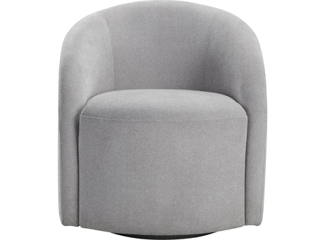 Dalhart Light Gray Swivel Chair - Ornate Home