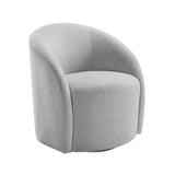 Dalhart Light Gray Swivel Chair - Ornate Home