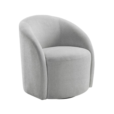 Dalhart Light Gray Swivel Chair - Ornate Home