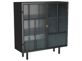 Dalia Black Accent Cabinet - Ornate Home