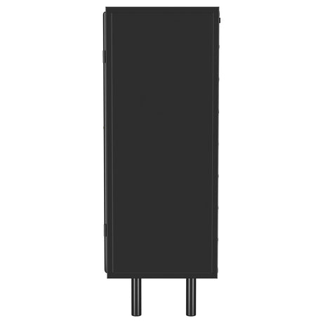 Dalia Black Accent Cabinet - Ornate Home