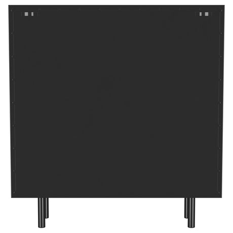 Dalia Black Accent Cabinet - Ornate Home