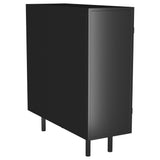 Dalia Black Accent Cabinet - Ornate Home