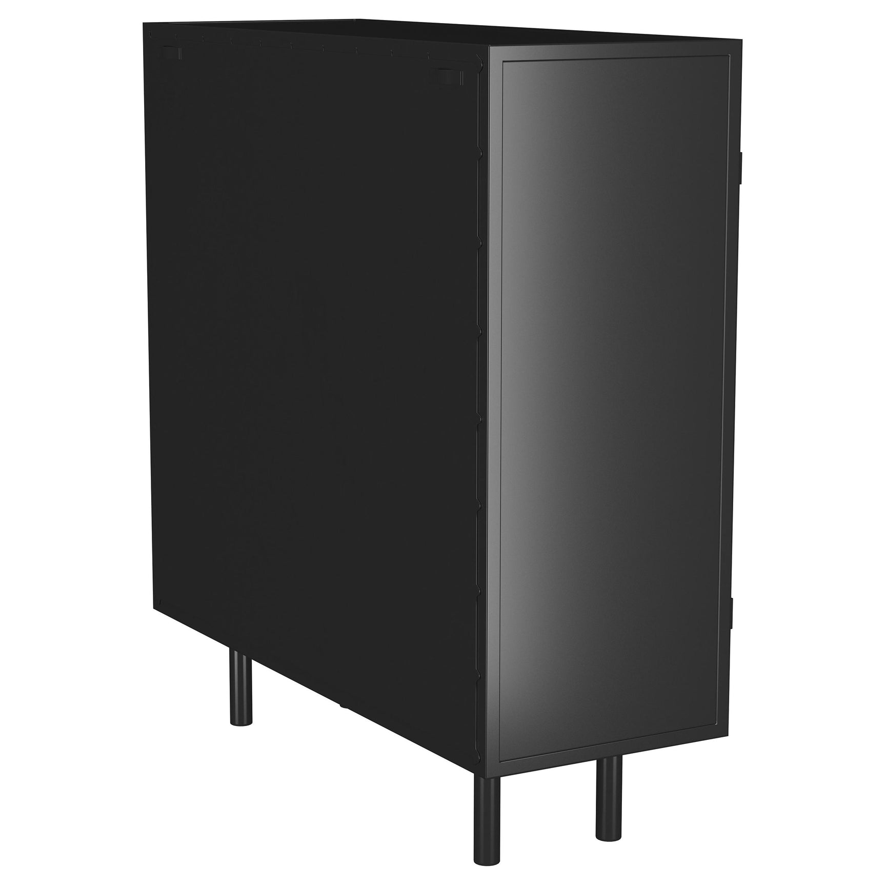 Dalia Black Accent Cabinet - Ornate Home