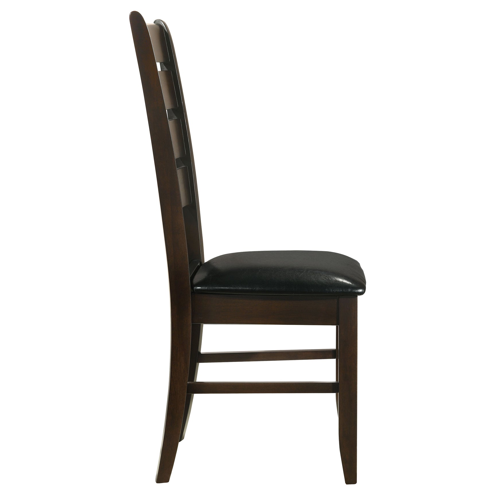Dalila Cappuccino & Black Side Chairs (Set of 2) - Ornate Home