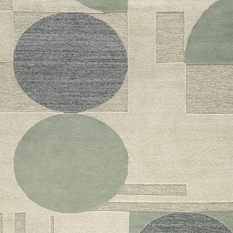 Dallane Linen/Blue/Green 5' x 7' Rug - Ornate Home