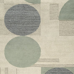 Dallane Linen/Blue/Green 5' x 7' Rug - Ornate Home
