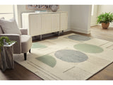 Dallane Linen/Blue/Green 8 x 10 Rug (Online Special Price) - Ornate Home