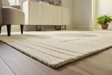 Dallane Linen/Blue/Green 8' x 10' Rug - Ornate Home