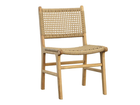 Dallas Natural Outdoor Dining Chair - Ornate Home