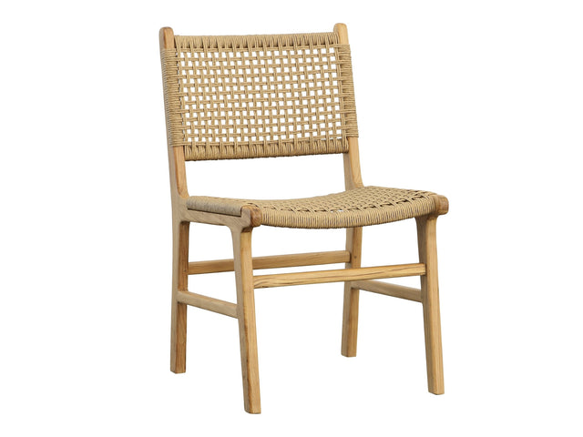Dallas Natural Outdoor Dining Chair - Ornate Home