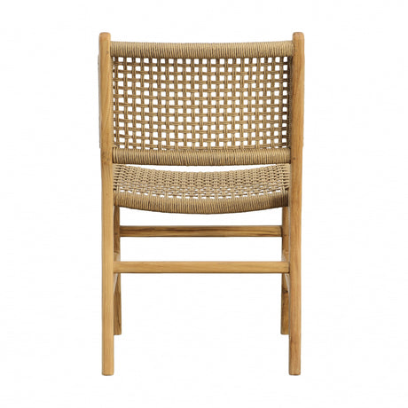 Dallas Natural Outdoor Dining Chair - Ornate Home