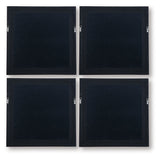 Dallbourne White/Gold Wall Art Set (Set of 4) (Online Special Price) - Ornate Home