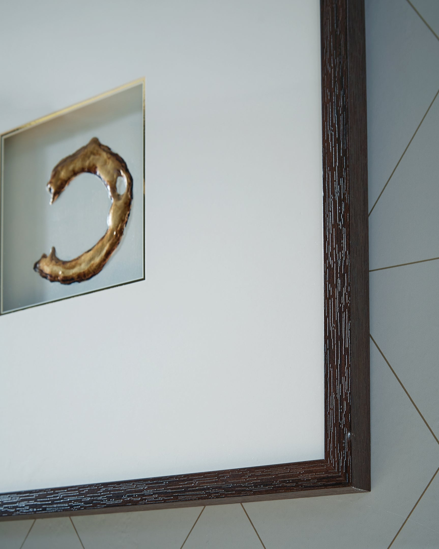 Dallbourne White/Gold Wall Art Set (Set of 4) - Ornate Home