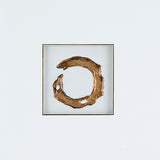 Dallbourne White/Gold Wall Art Set (Set of 4) - Ornate Home