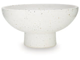 Dallinworth White/Black Bowl - Ornate Home