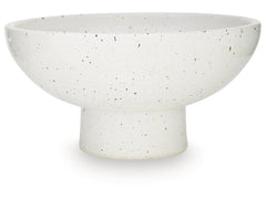Dallinworth White/Black Bowl - Ornate Home