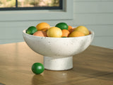 Dallinworth White/Black Bowl - Ornate Home