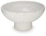 Dallinworth White/Black Bowl - Ornate Home