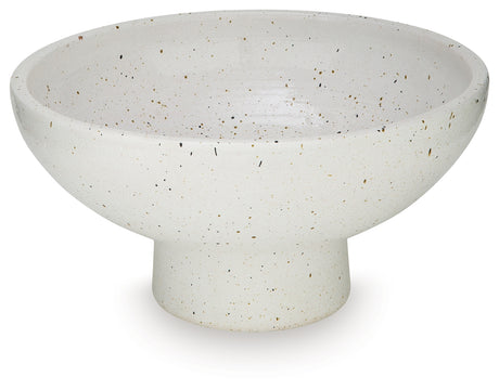 Dallinworth White/Black Bowl - Ornate Home