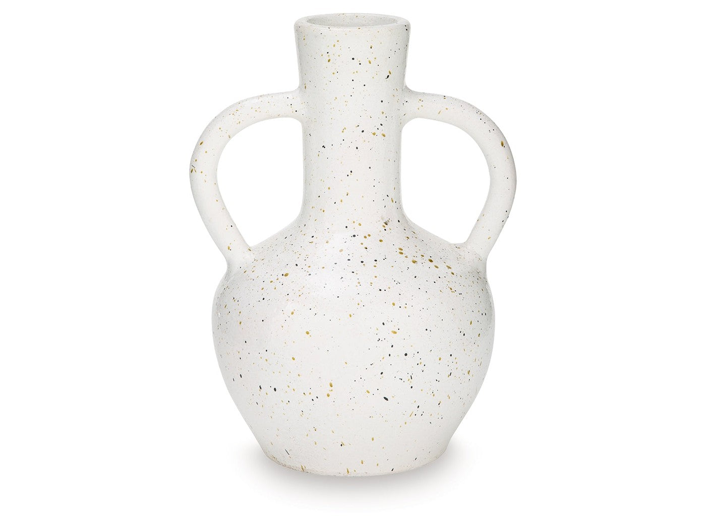 Dallinworth White/Black Vase (13.25" H) (Online Special Price) - Ornate Home