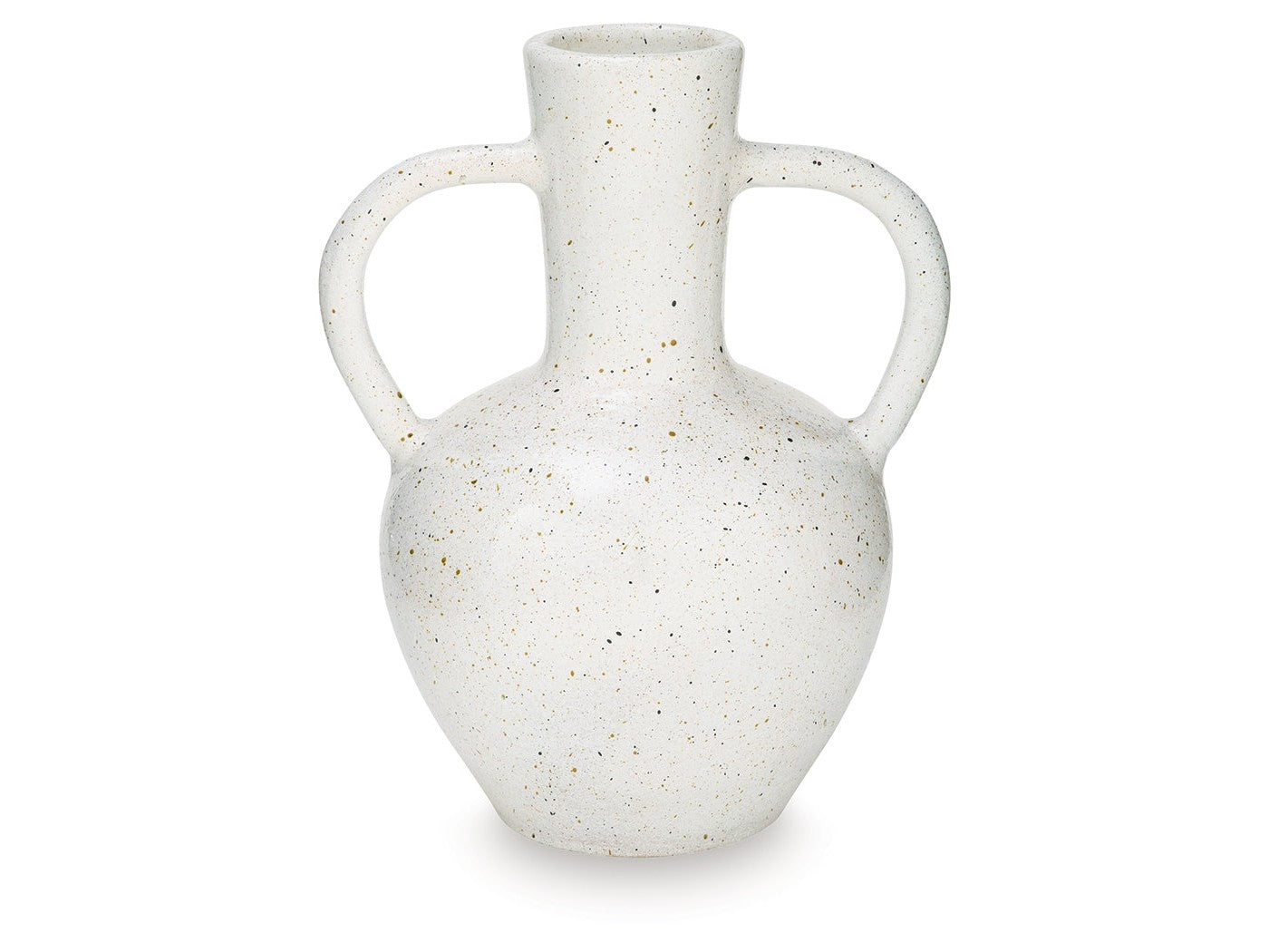 Dallinworth White/Black Vase (15" H) (Online Special Price) - Ornate Home