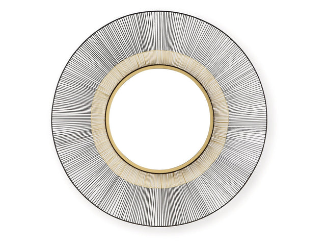 Dallmen Black/Gold Accent Mirror (Online Special Price) - Ornate Home