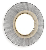 Dallmen Black/Gold Accent Mirror (Online Special Price) - Ornate Home