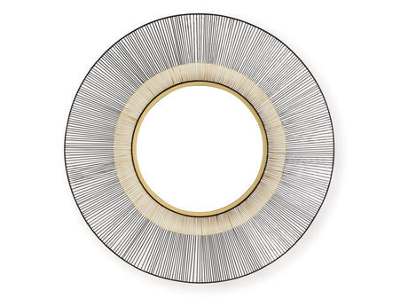 Dallmen Black/Gold Accent Mirror - Ornate Home