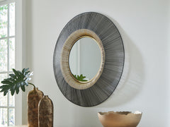 Dallmen Black/Gold Accent Mirror - Ornate Home