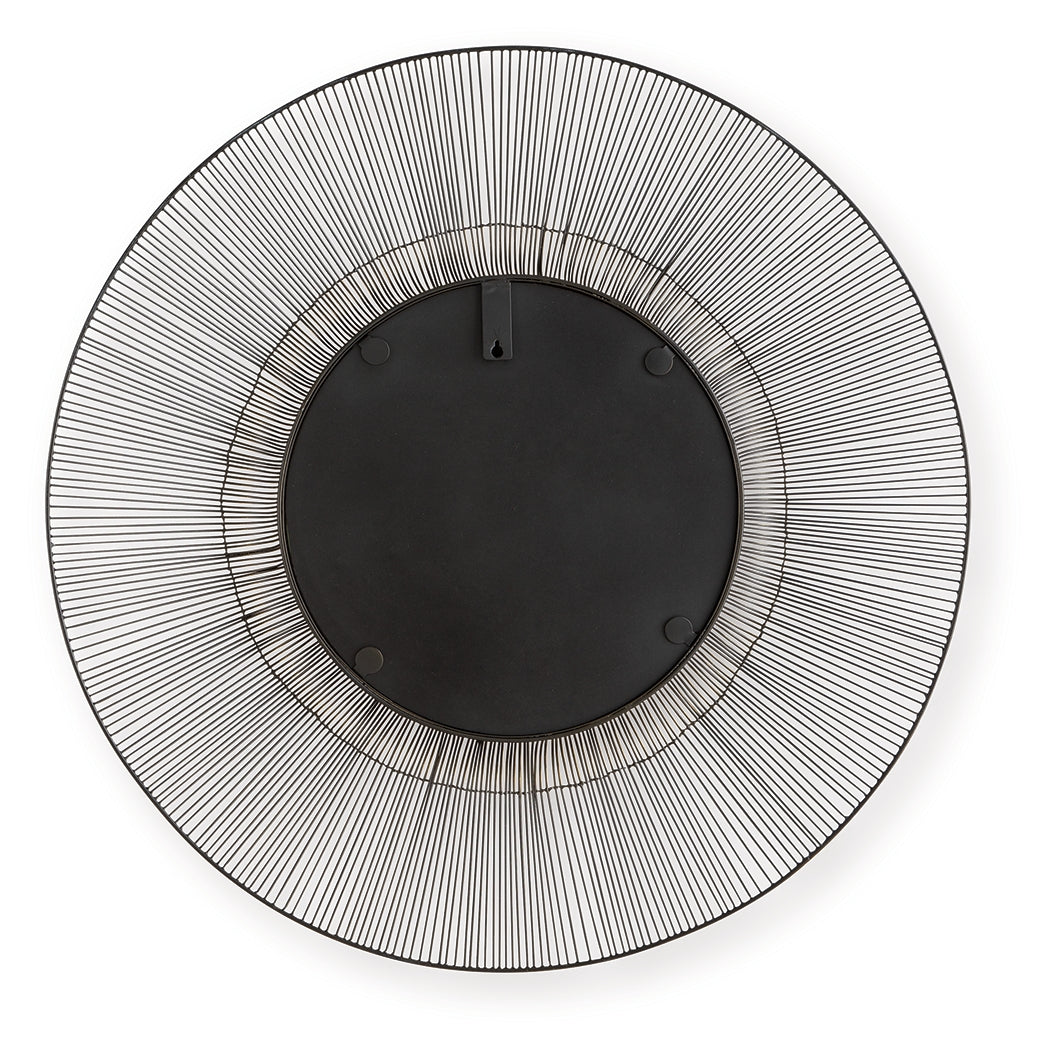 Dallmen Black/Gold Accent Mirror - Ornate Home